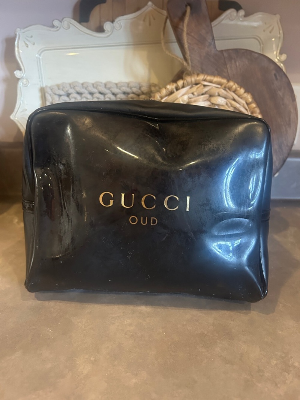 Gucci Oud Black Travel Pouch